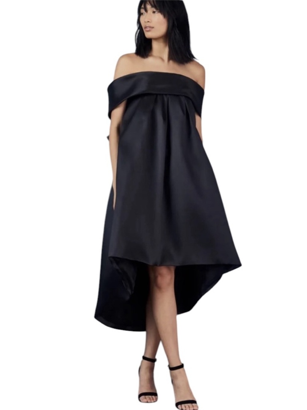 Amsale Amsale Bow Back Trapeze Dress Size 14